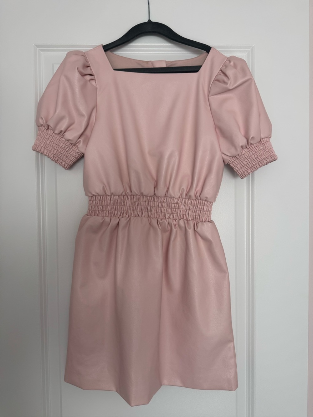 Habitual Blush Pink Textured Dress